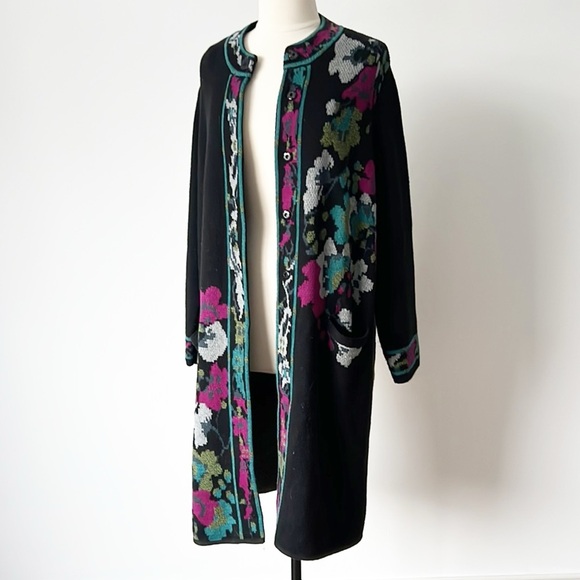 J Jill Duster Cardigan Sweater
Women Oversized Floral Black Size XL - Picture 15 of 16